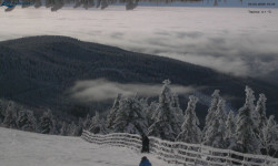 Lysá hora, pohled na východ