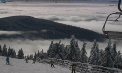 Lysá hora, pohled na východ