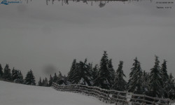 Lysá hora, pohled na východ