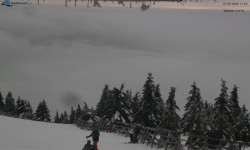 Lysá hora, pohled na východ