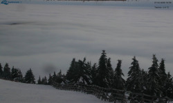 Lysá hora, pohled na východ