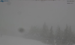 Lysá hora, pohled na východ