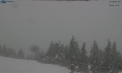 Lysá hora, pohled na východ