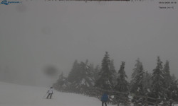 Lysá hora, pohled na východ