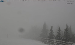 Lysá hora, pohled na východ