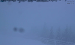 Lysá hora, pohled na východ