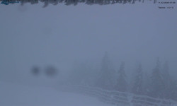 Lysá hora, pohled na východ