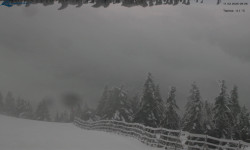 Lysá hora, pohled na východ