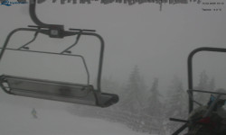 Lysá hora, pohled na východ