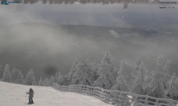 Lysá hora, pohled na východ