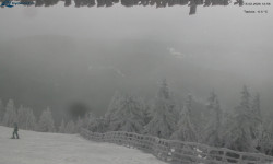 Lysá hora, pohled na východ