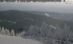 Lysá hora, pohled na východ