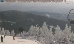 Lysá hora, pohled na východ