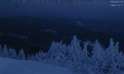 Lysá hora, pohled na východ