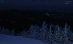 Lysá hora, pohled na východ