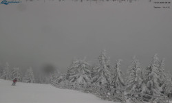 Lysá hora, pohled na východ