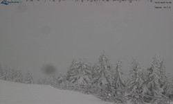 Lysá hora, pohled na východ