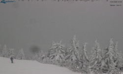 Lysá hora, pohled na východ