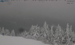 Lysá hora, pohled na východ