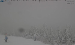 Lysá hora, pohled na východ