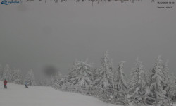 Lysá hora, pohled na východ