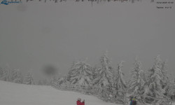 Lysá hora, pohled na východ