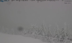 Lysá hora, pohled na východ