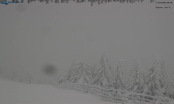 Lysá hora, pohled na východ