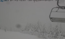 Lysá hora, pohled na východ