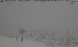 Lysá hora, pohled na východ