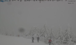 Lysá hora, pohled na východ