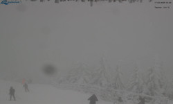 Lysá hora, pohled na východ