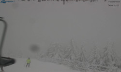 Lysá hora, pohled na východ