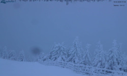 Lysá hora, pohled na východ