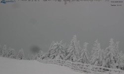 Lysá hora, pohled na východ