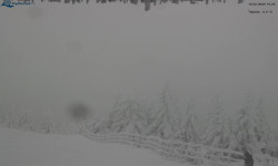 Lysá hora, pohled na východ