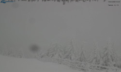 Lysá hora, pohled na východ