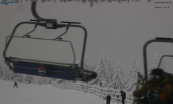 Lysá hora, pohled na východ