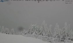 Lysá hora, pohled na východ