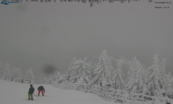 Lysá hora, pohled na východ