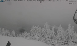 Lysá hora, pohled na východ