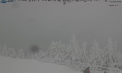 Lysá hora, pohled na východ