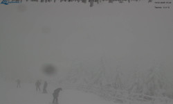 Lysá hora, pohled na východ