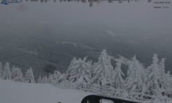 Lysá hora, pohled na východ