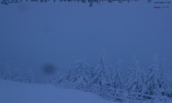 Lysá hora, pohled na východ