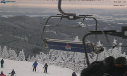 Lysá hora, pohled na východ