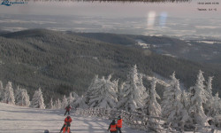 Lysá hora, pohled na východ