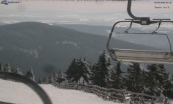 Lysá hora, pohled na východ