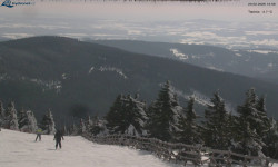 Lysá hora, pohled na východ