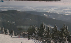 Lysá hora, pohled na východ